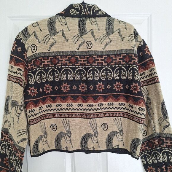 Vintage Flashback cropped Jacket Size L - Picture 3 of 6
